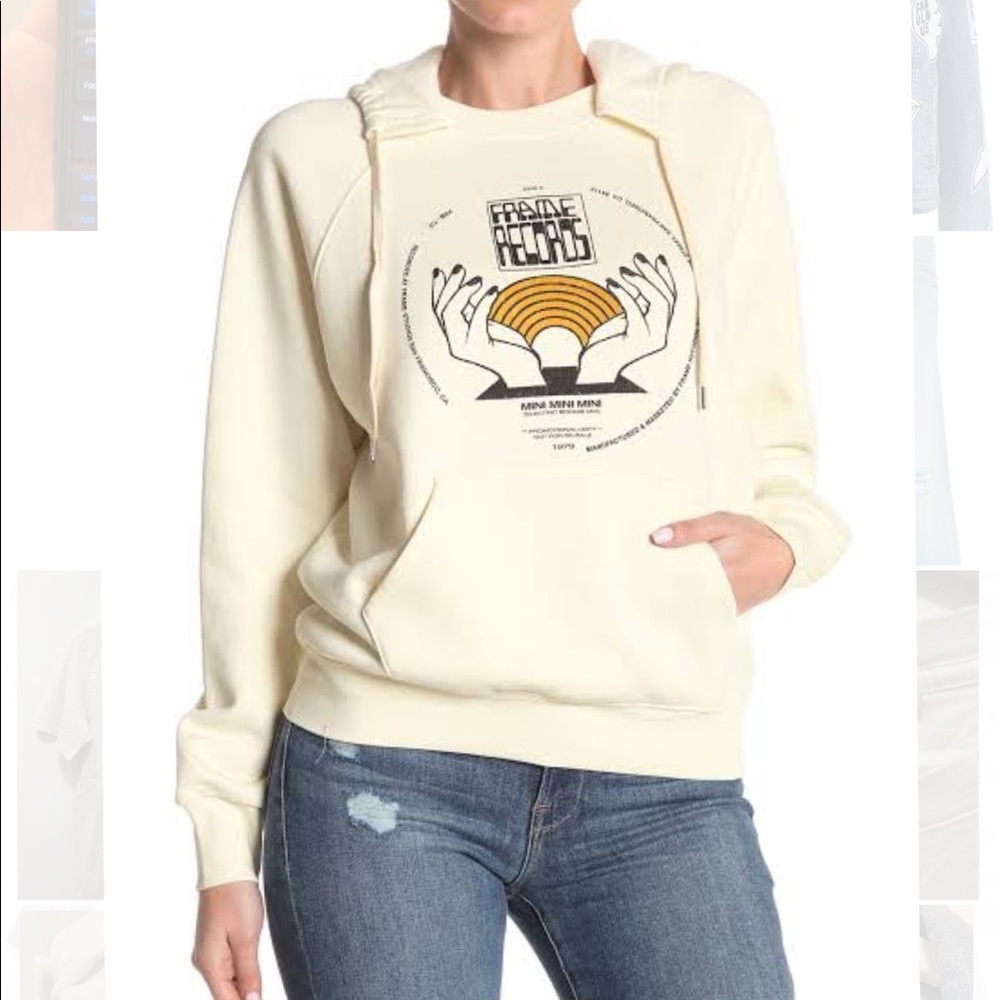 FRAME Denim Records Hoodie - Small